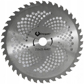 TARCZA DO KOSY TYP A 255x25,4x40T DEGET