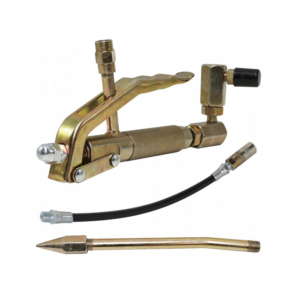 PISTOLET DO SMAROWNICY PNEUMATYCZNEJ + 2 WĘŻYKI VERKE PISTOLET DO SMAROWNICY PNEUMATYCZNEJ + 2 WĘŻYKI VERKE