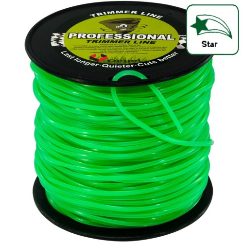 ŻYŁKA DO KOSY 2,4 MM 100 M GWIAZDA DEGET