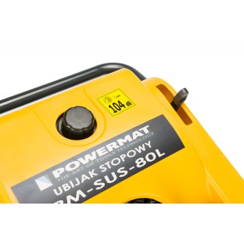 Zagęszczarka stopowa ubijak skoczek 73kg PM-SUS-80L