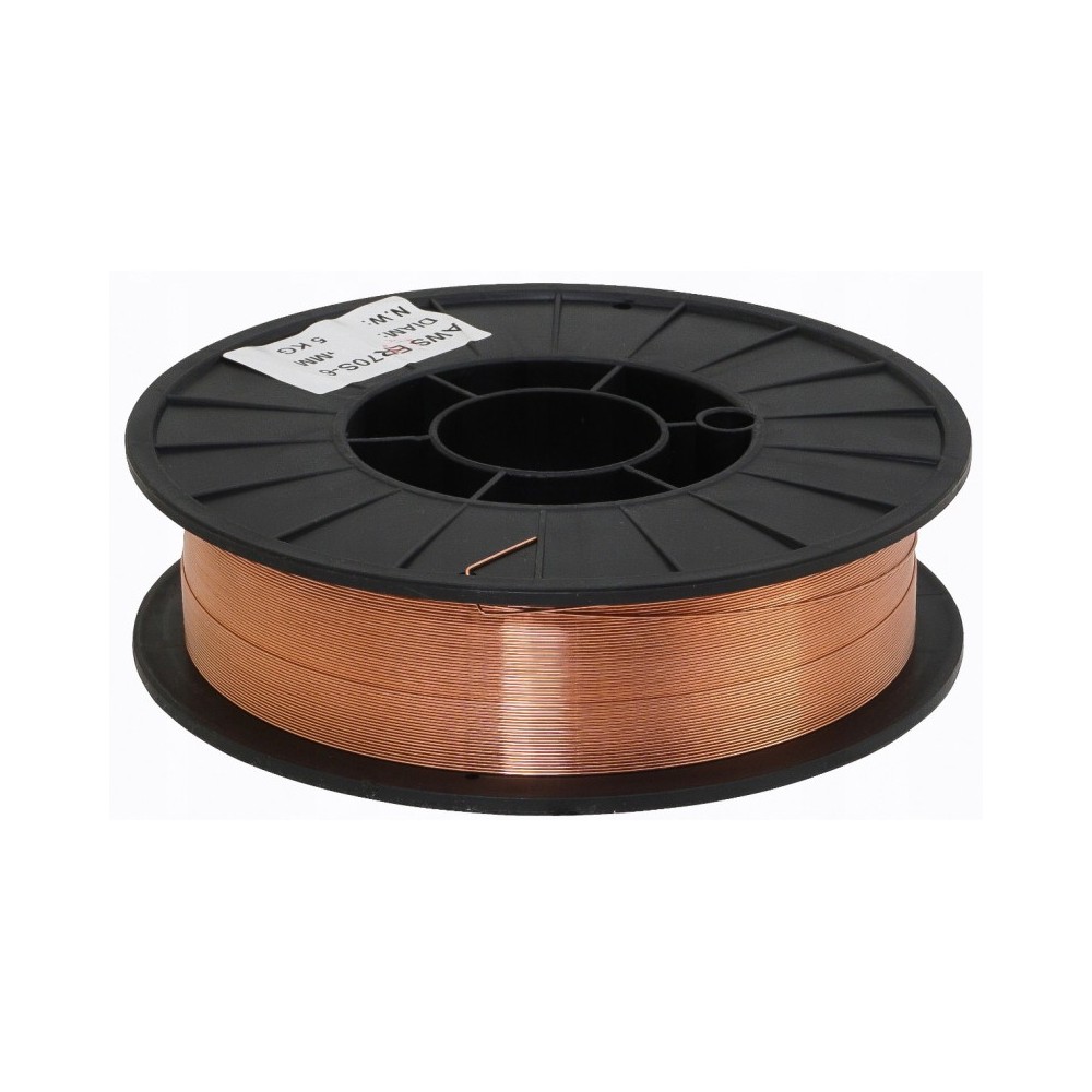 DRUT SPAWALNICZY MIG ER70S-6 1,0mm 5kg VERKE DRUT SPAWALNICZY MIG ER70S-6 1,0mm 5kg VERKE