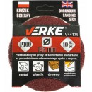KRĄŻEK ŚCIERNY 125 MM P120 10 SZT VERKE