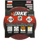 KRĄŻEK ŚCIERNY 150 MM P120 10 SZT VERKE