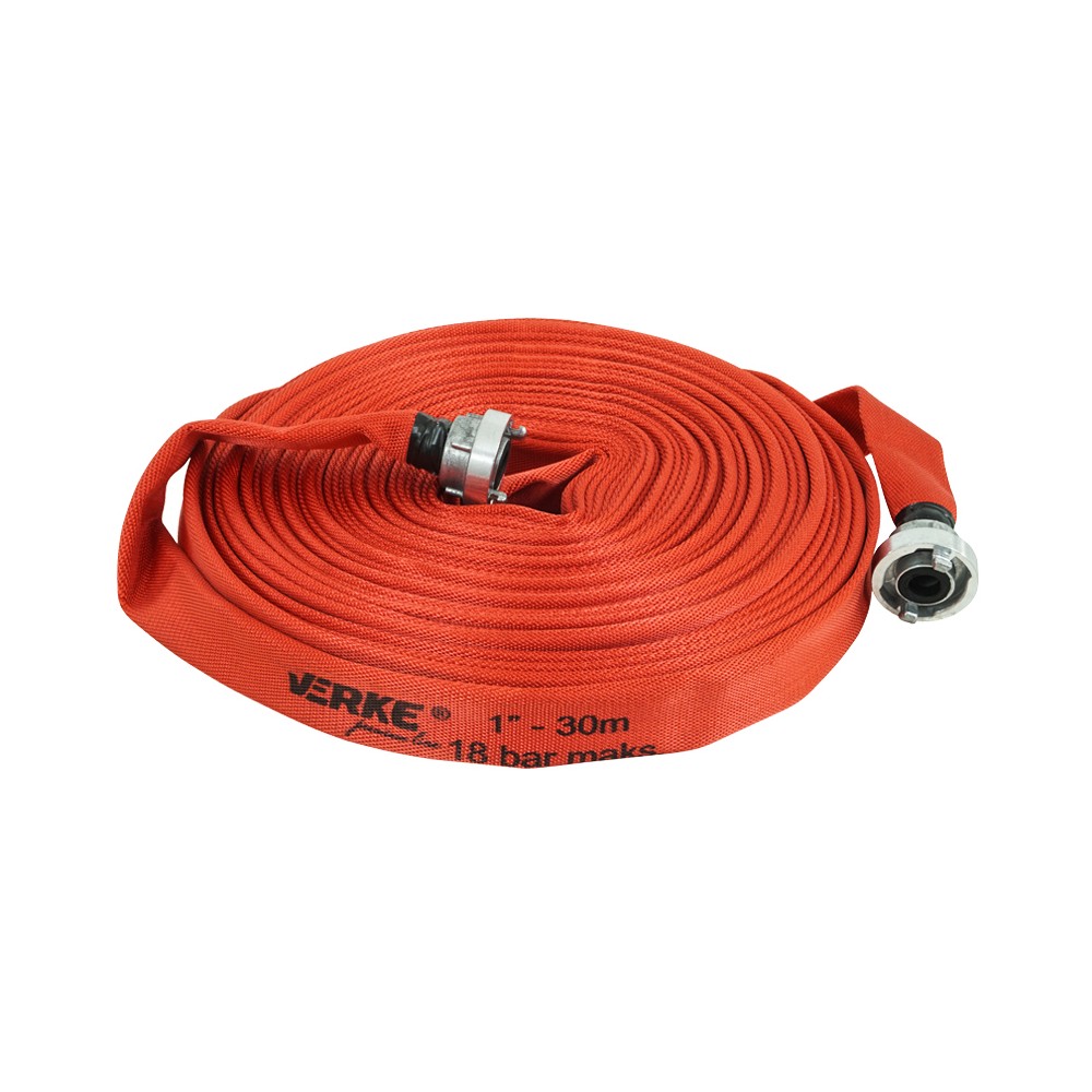 WĄŻ DO WODY 1"x30M 18 BAR ZE ZŁĄCZKAMI VERKE PREMIUM LINE WĄŻ DO WODY 1"x30M 18 BAR ZE ZŁĄCZKAMI VERKE PREMIUM LINE