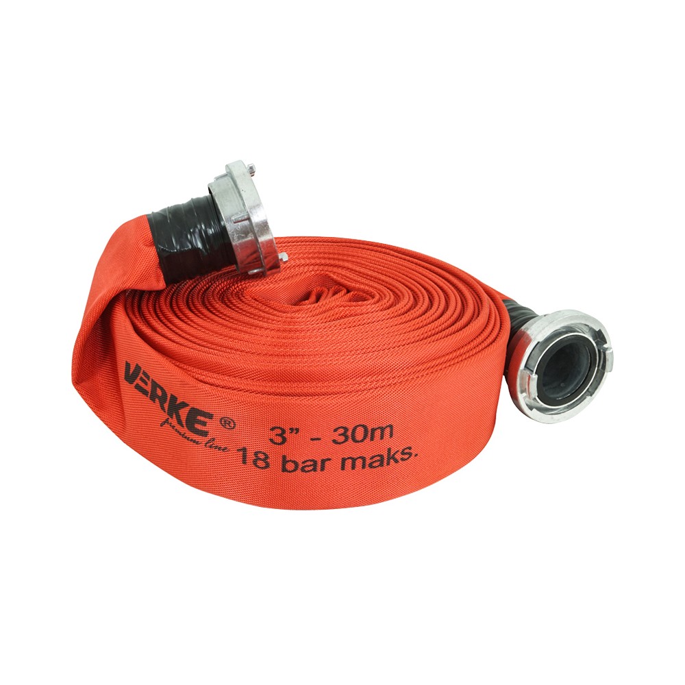 WĄŻ DO WODY 3"x30M 18 BAR ZE ZŁĄCZKAMI VERKE PREMIUM LINE WĄŻ DO WODY 3"x30M 18 BAR ZE ZŁĄCZKAMI VERKE PREMIUM LINE