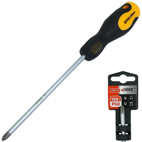 WKRĘTAK PH2 150 mm S2 VERKE PREMIUM LINE