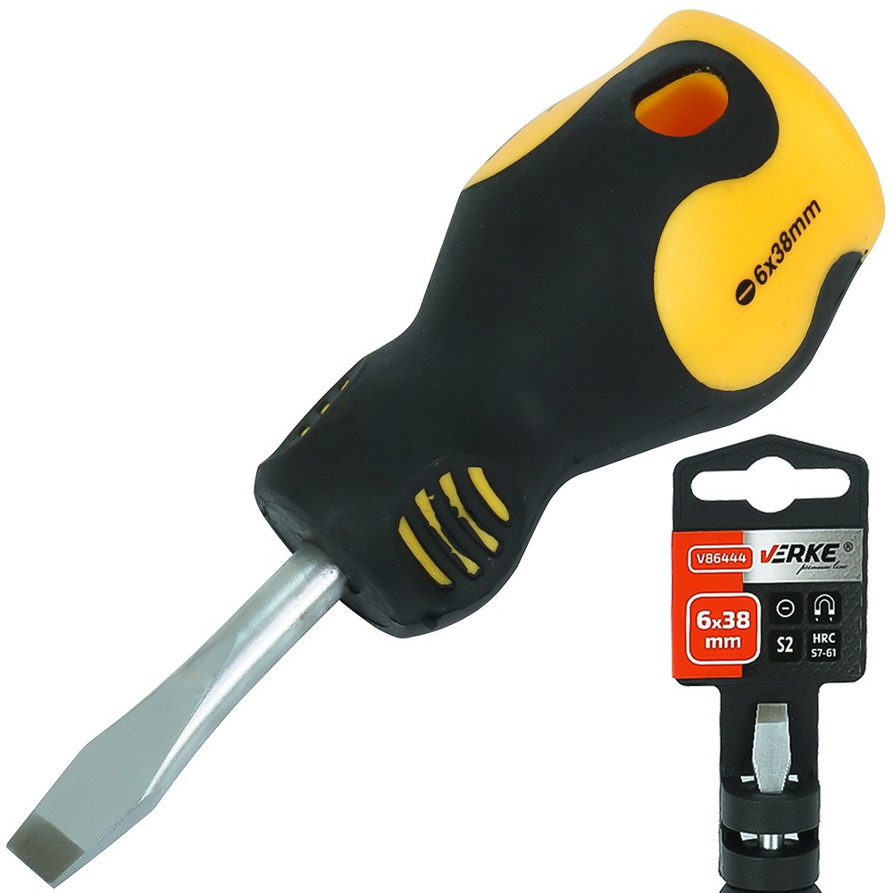 WKRĘTAK PŁASKI 6x38 mm S2 VERKE PREMIUM LINE WKRĘTAK PŁASKI 6x38 mm S2 VERKE PREMIUM LINE