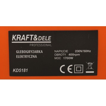 GLEBOGRYZARKA ELEKTRYCZNA 1700W KD5181