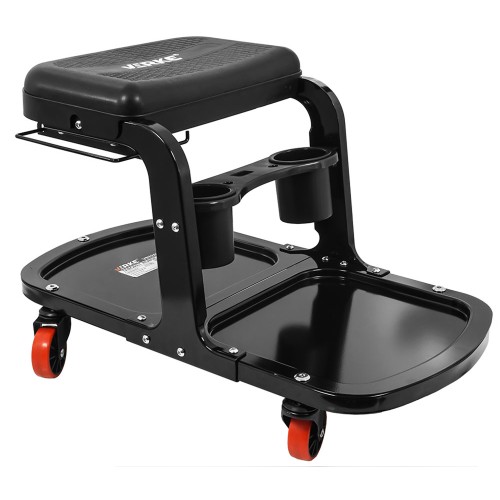 TABORET WARSZTATOWY CZARNY + UCHWYT VERKE