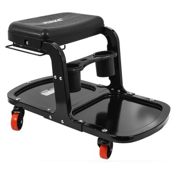 TABORET WARSZTATOWY CZARNY + UCHWYT VERKE