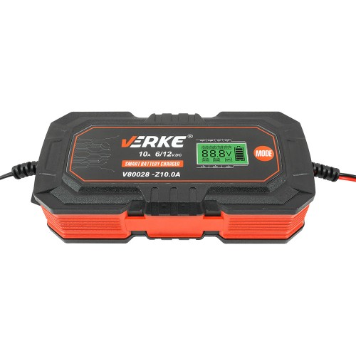 PROSTOWNIK MIKROPROCESOROWY ŁADOWARKA 6V/12V Z10.0A VERKE