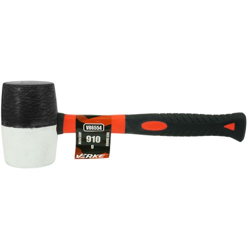 MŁOTEK GUMOWY, TRZONEK FIBERGLASS 910 g VERKE