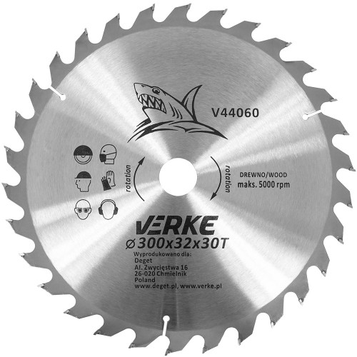 TARCZA WIDIOWA 300mm*32mm*30T VERKE