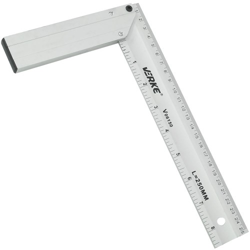 KĄTOWNIK ALUMINIOWY 250 mm VERKE