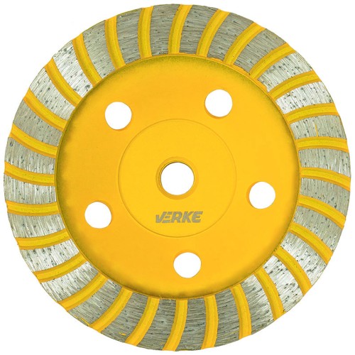 TARCZA DO SZLIFOWANIA BETONU M14 125mm TURBO VERKE