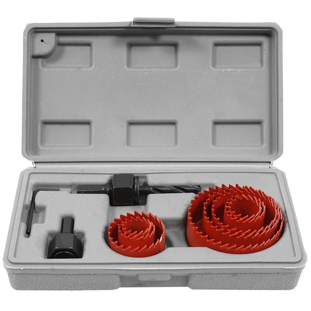 ZESTAW OTWORNIC DO DREWNA 19-64 MM 8+3 SZT. VERKE ZESTAW OTWORNIC DO DREWNA 19-64 MM 8+3 SZT. VERKE