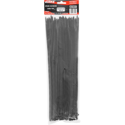 OPASKI ZACISKOWE 4,8x350 mm 100 SZT VERKE