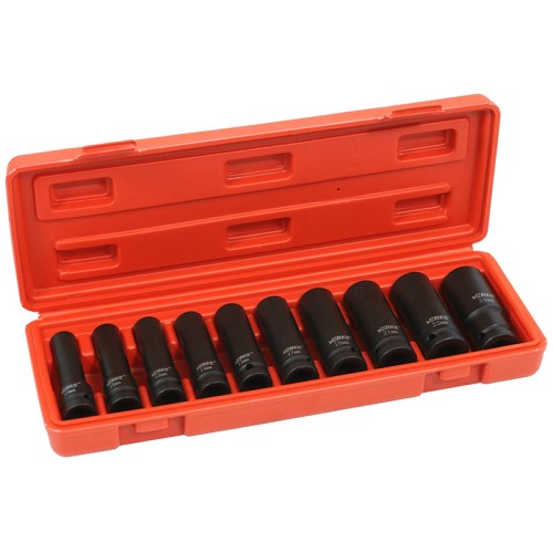 NASADKI UDAROWE DŁUGIE 1/2" 10 SZT 10-24mm VERKE