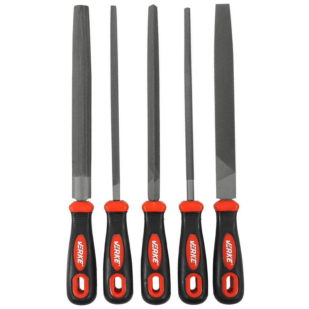 ZESTAW PILNIKÓW DO METALU 8" 5 EL. VERKE ZESTAW PILNIKÓW DO METALU 8" 5 EL. VERKE
