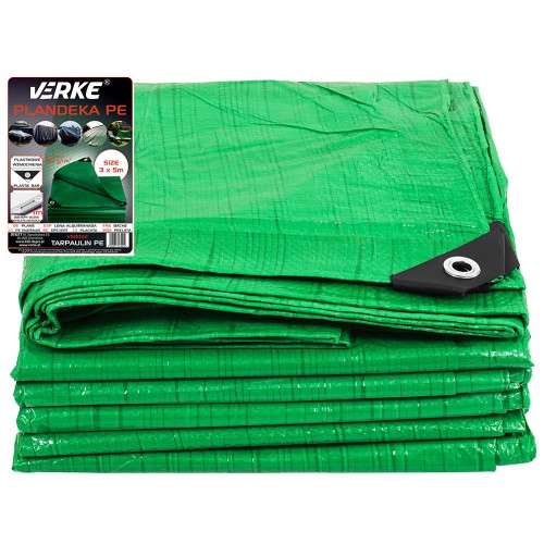 PLANDEKA 3x5m PE 60g VERKE