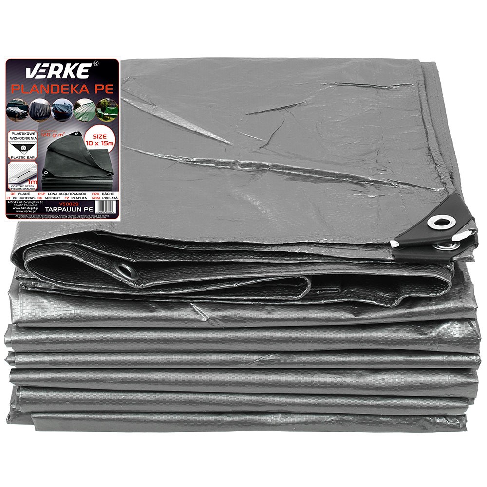 PLANDEKA 10X15m PE 120g VERKE PLANDEKA 10X15m PE 120g VERKE