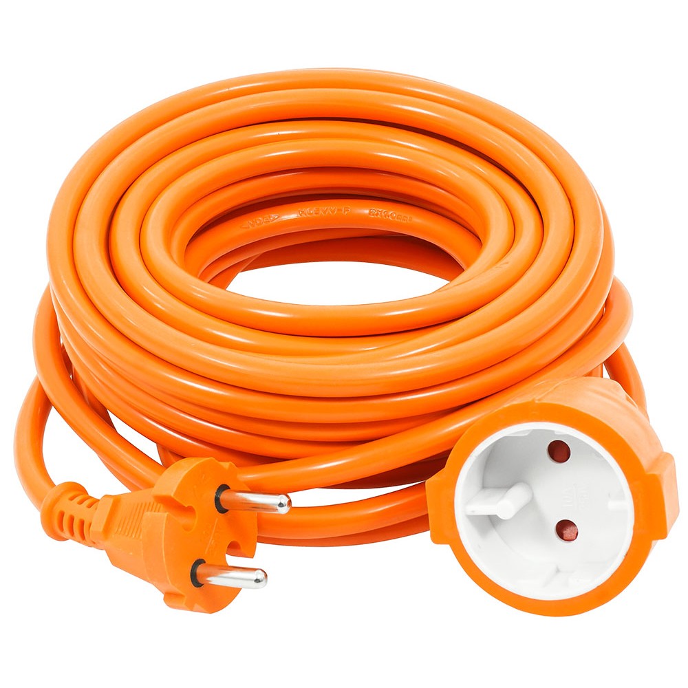 PRZEDŁUŻACZ 2x1,0mm, 20m VERKE PRZEDŁUŻACZ 2x1,0mm, 20m VERKE