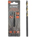 WIERTŁO DO METALU HSS Z POWŁOKĄ TYTANOWĄ 3 MM - 2SZT. VERKE
