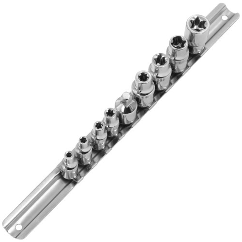 ZESTAW NASADEK TORX 1/4"-3/8" 8 SZT VERKE