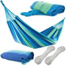 Hamac de jardin deux places XXL grand 200 kg 200x150 cm