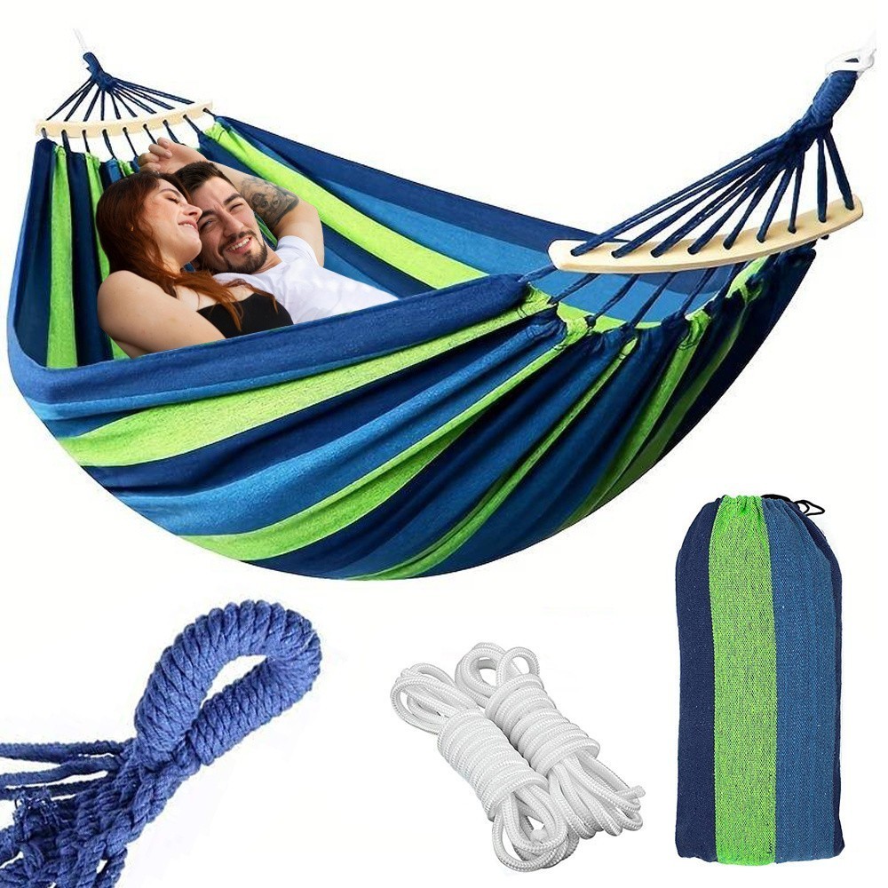 Hamac de jardin brésilien 2 personnes XXL  270x160 cm