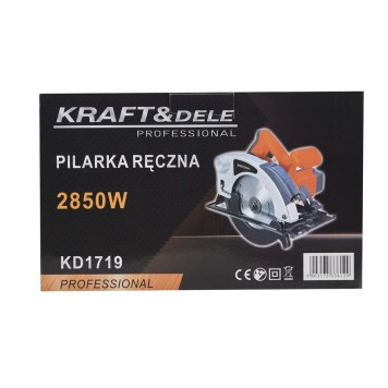 Pilarka ręczna tarczowa 2850W laser KD1719