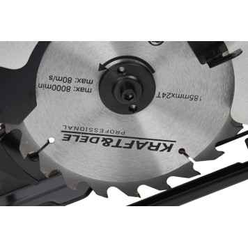 Pilarka ręczna tarczowa 2850W laser KD1719