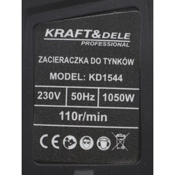 Zacieraczka do tynków 1050W KD1544