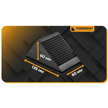 Kliny gumowe PM-GKPK-133T