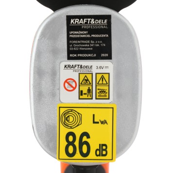 Akumulatorowe nożyce do trawy, krzewów KD5130