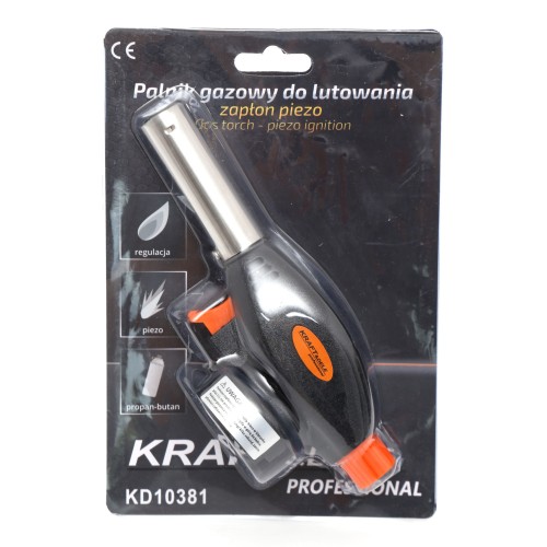 Palnik gazowy do lutowania PIEZO KD10381