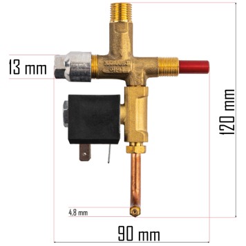ZAWÓR GAZOWY DO NAGRZEWNICY PM-NAG-25GN-ZG