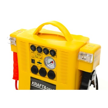 Jump starter 4W1 - urządzenie wielofunkcyjne - rozruch, kompresor, latarka KD1922