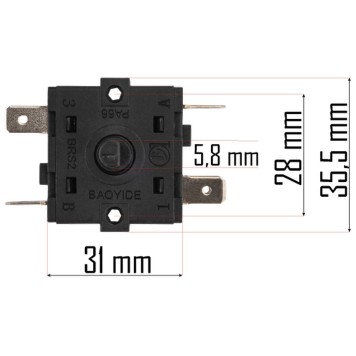 PRZEŁĄCZNIK DO NAGRZEWNICY PM-NAG-9EDN-PK