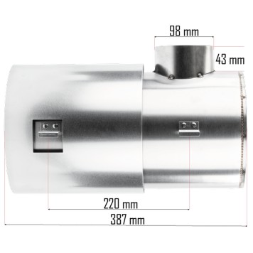KOMORA SPALANIA DO NAGRZEWNICY PM-NAG-30SKN-KSP