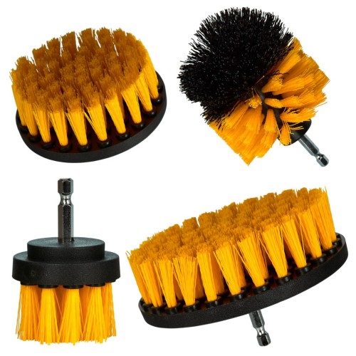 Zestaw szczotek na wiertarkę - 4 szt. KD10995