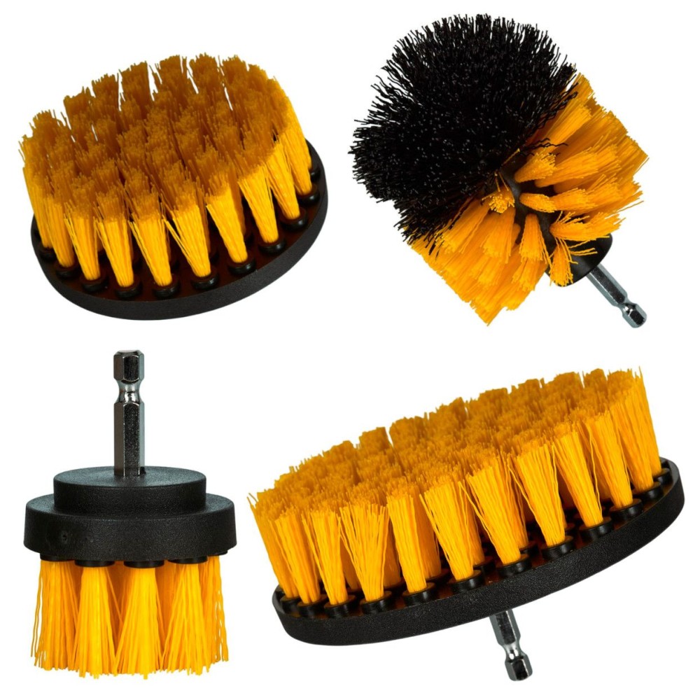 Zestaw szczotek na wiertarkę - 4 szt. KD10995