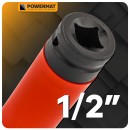 Zestaw nasadek udarowych PM-ZNU-1722T