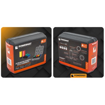 Zestaw nasadek udarowych PM-ZNU-1722T