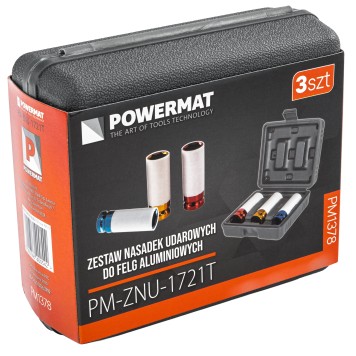 Zestaw nasadek udarowych PM-ZNU-1721T