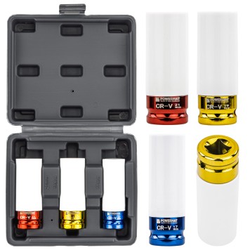 Zestaw nasadek udarowych PM-ZNU-1721T