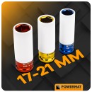 Zestaw nasadek udarowych PM-ZNU-1721T