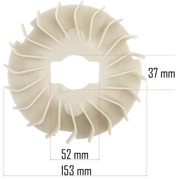 Wentylator do kosiarki RTKSS0096-WEN