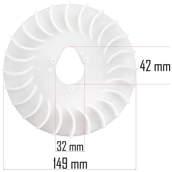 Wentylator do kosiarki PM-KSS-6S-WEN