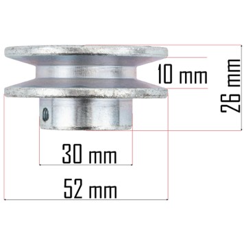 Rolka paska do aeratora PM-AWS-65-RLP